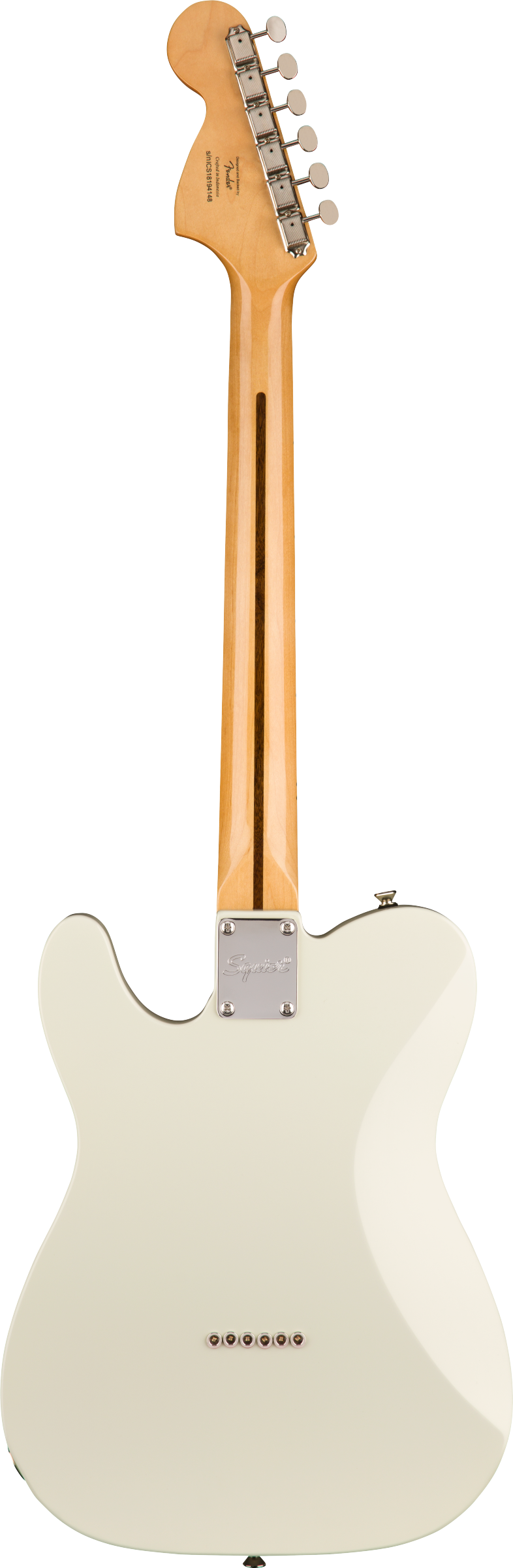 Fender SQUIER CLASSIC VIBE '70S TELECASTER DELUXE Electric Guitar (Olympic White)