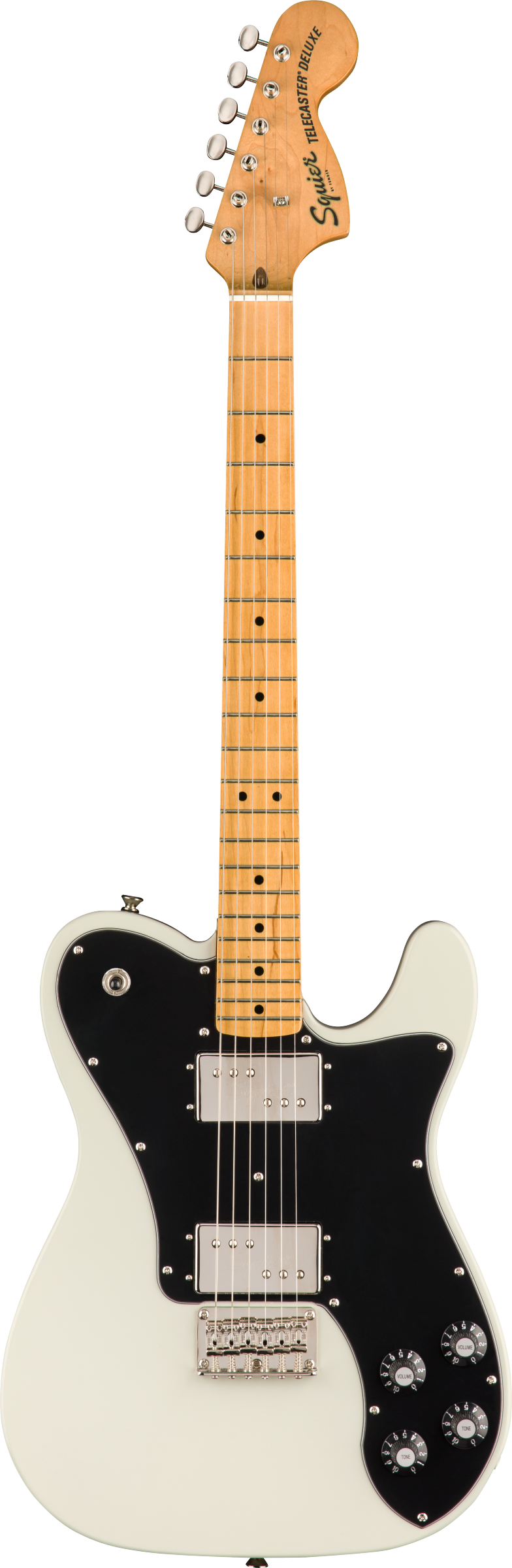 Fender SQUIER CLASSIC VIBE '70S TELECASTER DELUXE Electric Guitar (Olympic White)