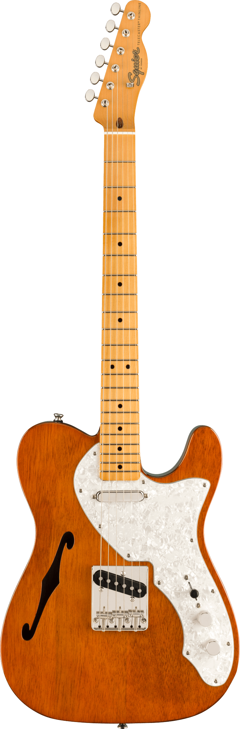 Fender SQUIER CLASSIC VIBE '60S TELECASTER THILINE Semi Hollow Body Electric Guitar (Natural)
