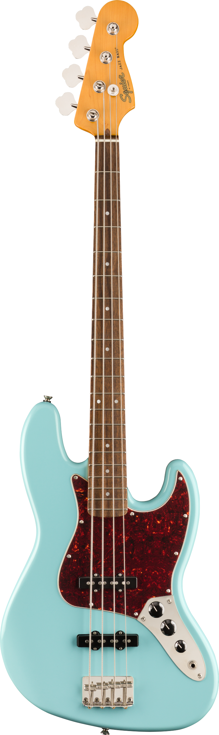 Fender SQUIER CLASSIC VIBE '60S JAZZ BASS Electric Bass Guitar (Daphne Blue)
