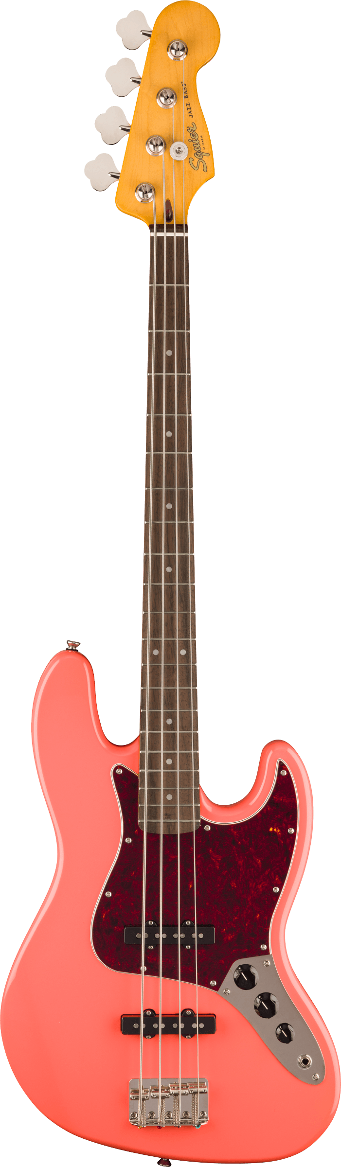 Fender SQUIER CLASSIC VIBE '60S JAZZ BASS Electric Bass Guitar (Tahitian Cora)