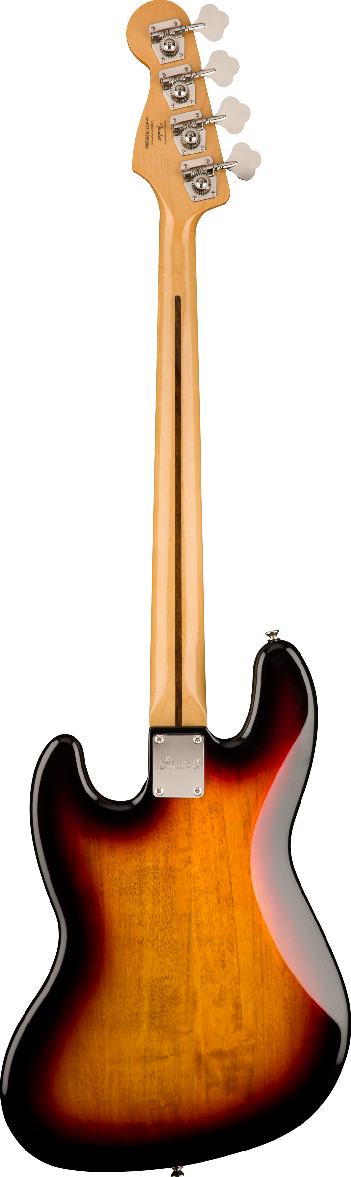 Fender SQUIER CLASSIC VIBE '60S JAZZ BASS Fretless Electric Bass Guitar (3-Color Sunburst)