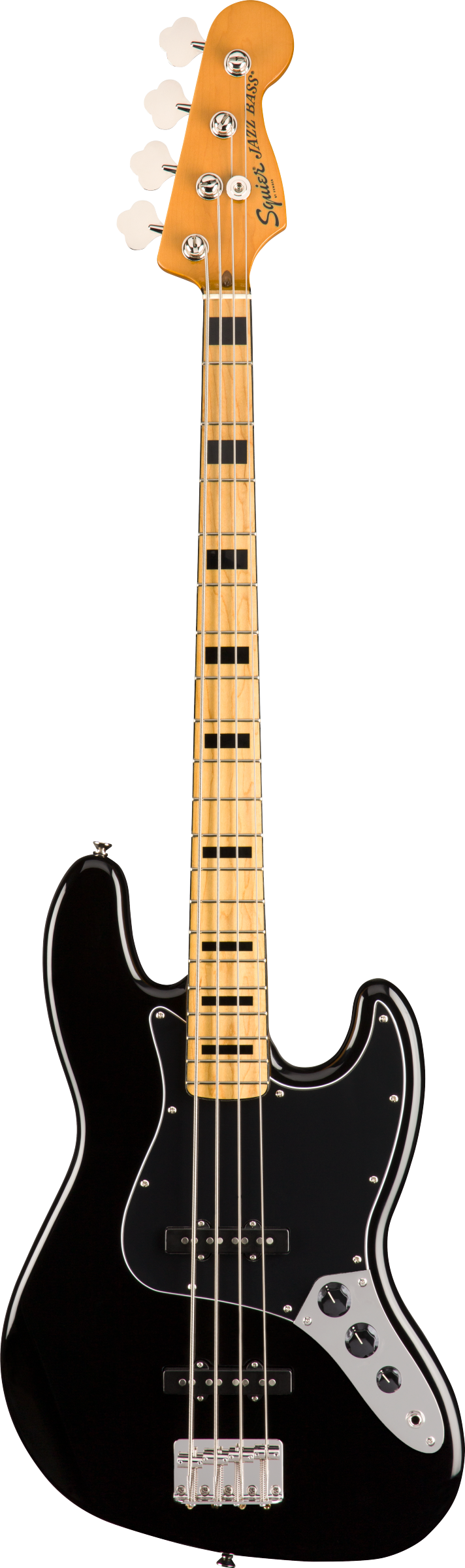 Fender SQUIER CLASSIC VIBE '70S JAZZ BASS Electric Bass Guitar (Black)
