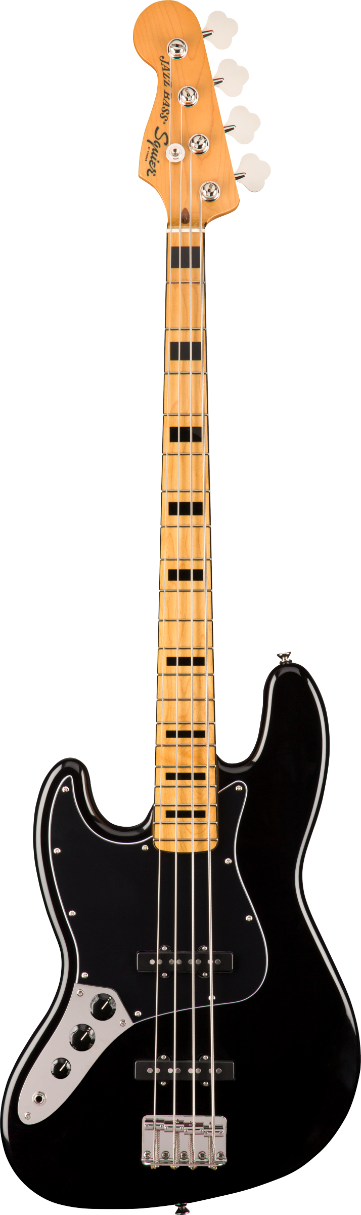 Fender CLASSIC VIBE '70S JAZZ BASS Left Handed Electric Bass Guitar (Black)