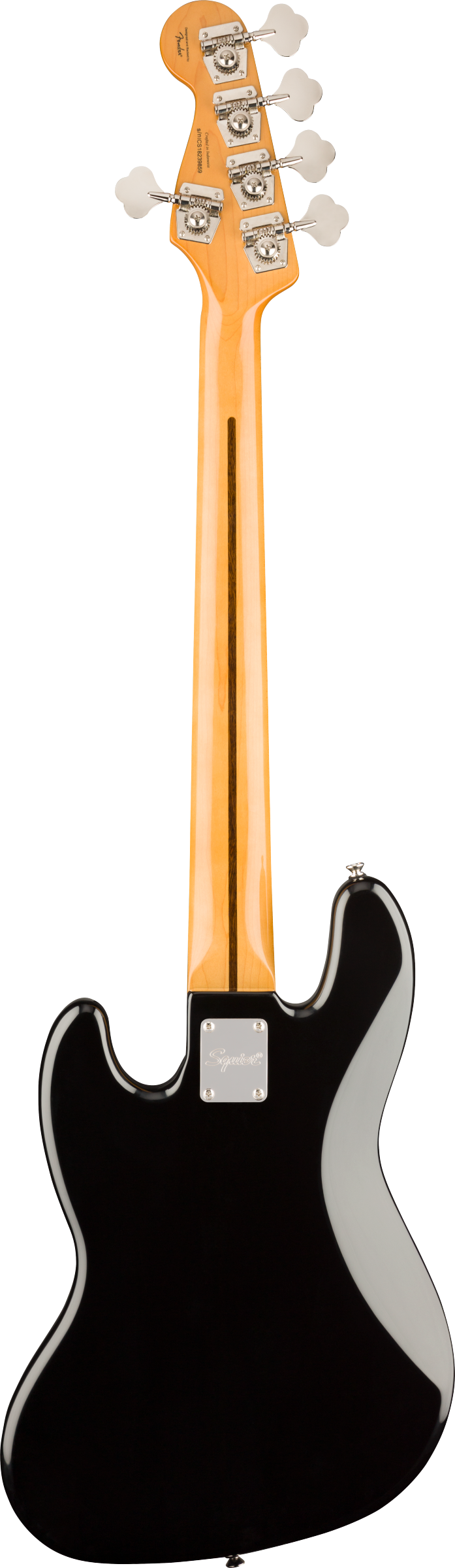 Fender SQUIER CLASSIC VIBES '70S JAZZ BASS V 5 String Electric Bass Guitar (Black)