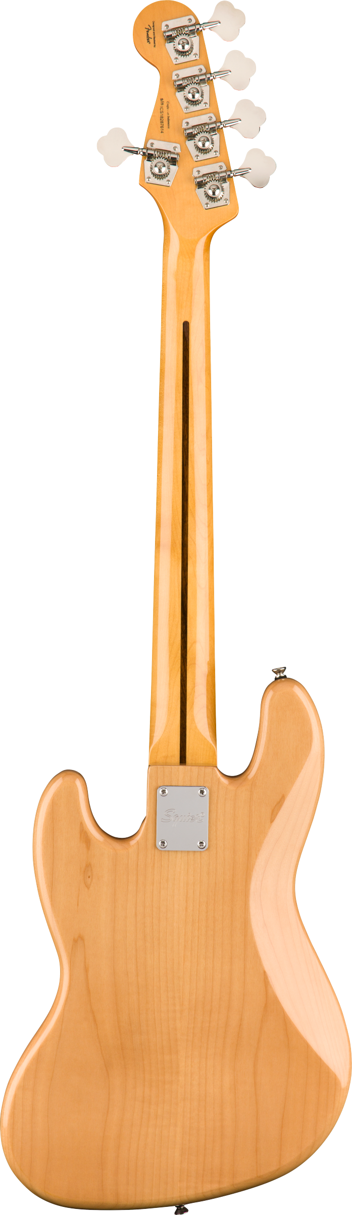 Fender SQUIER CLASSIC VIBES '70S JAZZ BASS V 5 String Electric Bass Guitar (Natural)