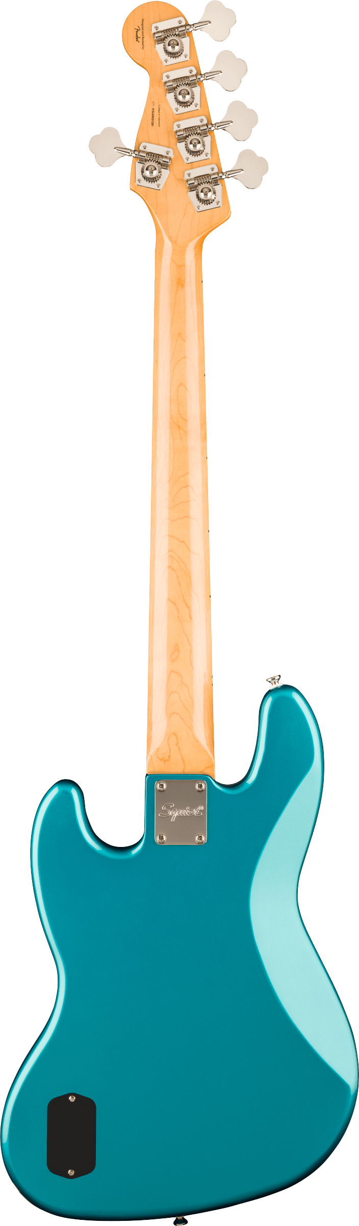 Fender SQUIER CLASSIC VIBE ACTIVE '70S JAZZ BASS V 5 String Electric Bass Guitar (Ocean Turquoise)