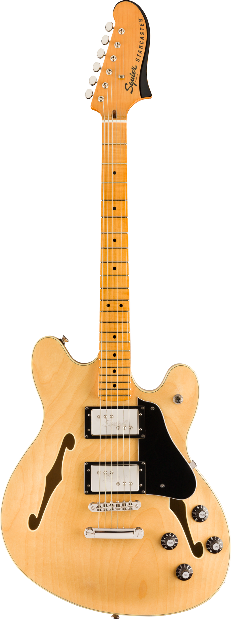 Fender SQUIER CLASSIC VIBE STARCASTER Semi Hollow Body Electric Guitar (Natural)