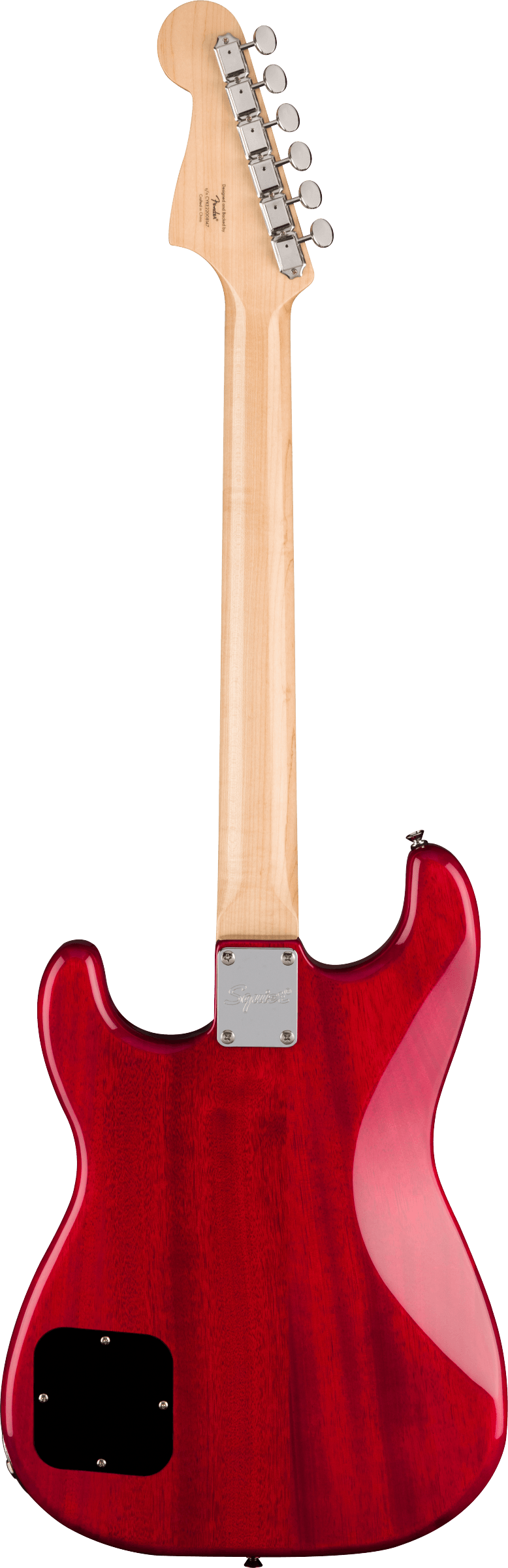 Fender SQUIER PARANORMAL STRAT-O-SONIC Electric Guitar (Crimson Red Transparent)