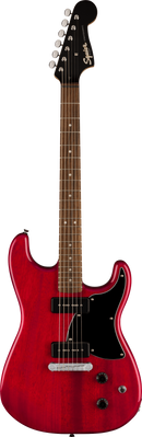 Fender SQUIER PARANORMAL STRAT-O-SONIC Electric Guitar (Crimson Red Transparent)