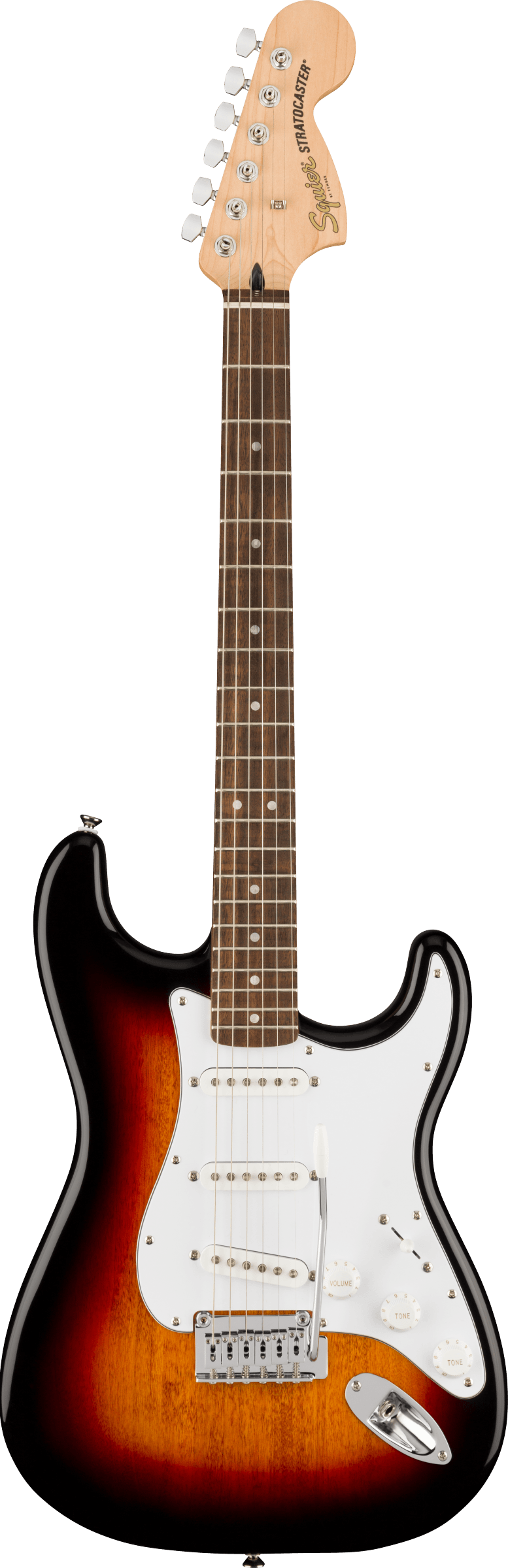 Fender SQUIER AFFINITY SERIES STRATOCASTER Electric Guitar (3-Color Sunburst)