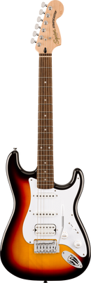 Fender SQUIER AFFINITY SERIES STRATOCASTER JUNIOR HSS Electric Guitar (3-Color Sunburst)