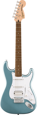 Fender SQUIER AFFINITY SERIES STRATOCASTER JUNIOR HSS Electric Guitar (Ice Blue Metallic)