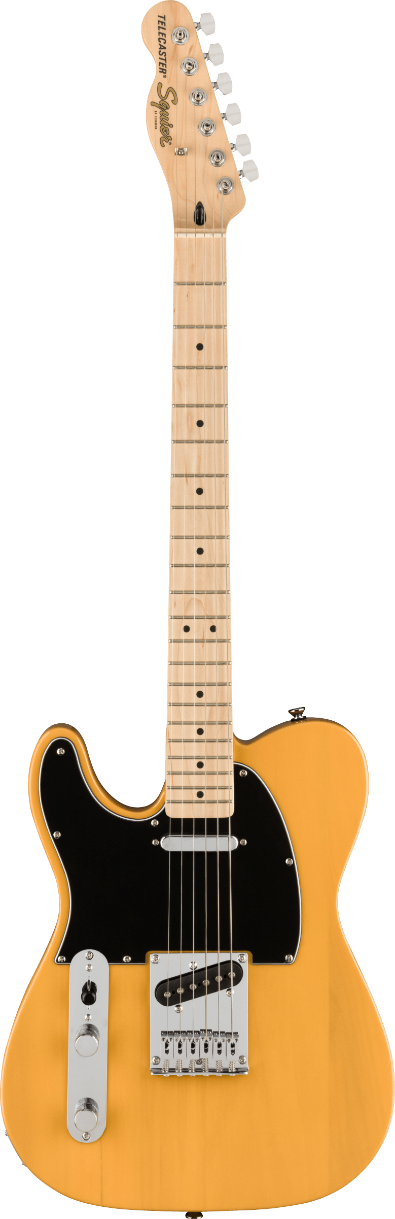 Fender SQUIER AFFINITY SERIES TELECASTER Left Handed Electric Guitar (Butterscotch Blonde)