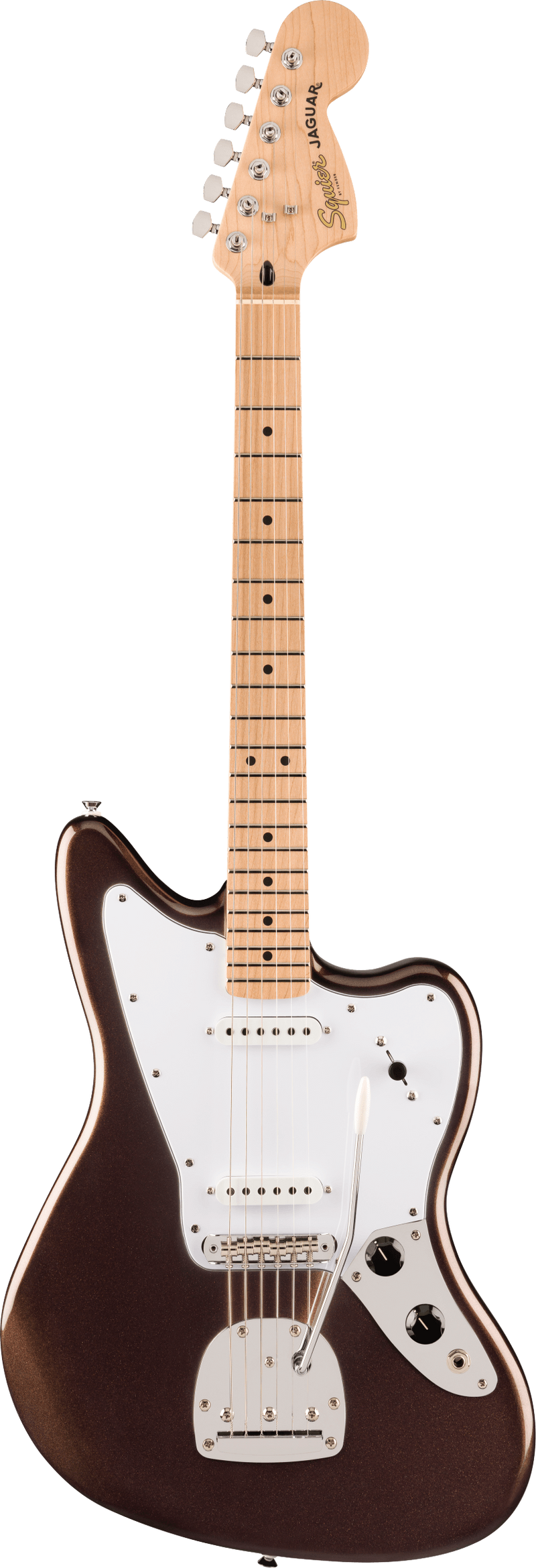 Fender SQUIER AFFINITY SERIES JAGUAR Electric Guitar (Mystic Metallic Brown)