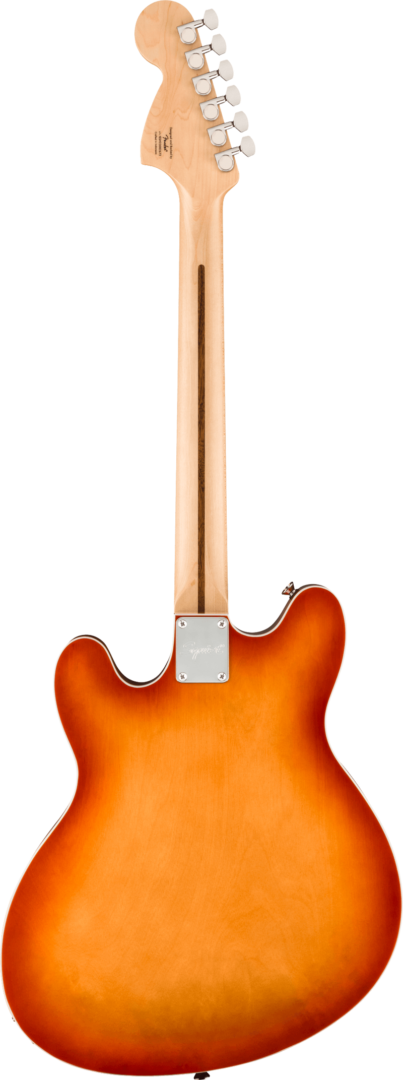 Fender SQUIER AFFINITY SERIES STARCASTER DELUXE Semi Hollow Body Electric Guitar (Sienna Sunburst)