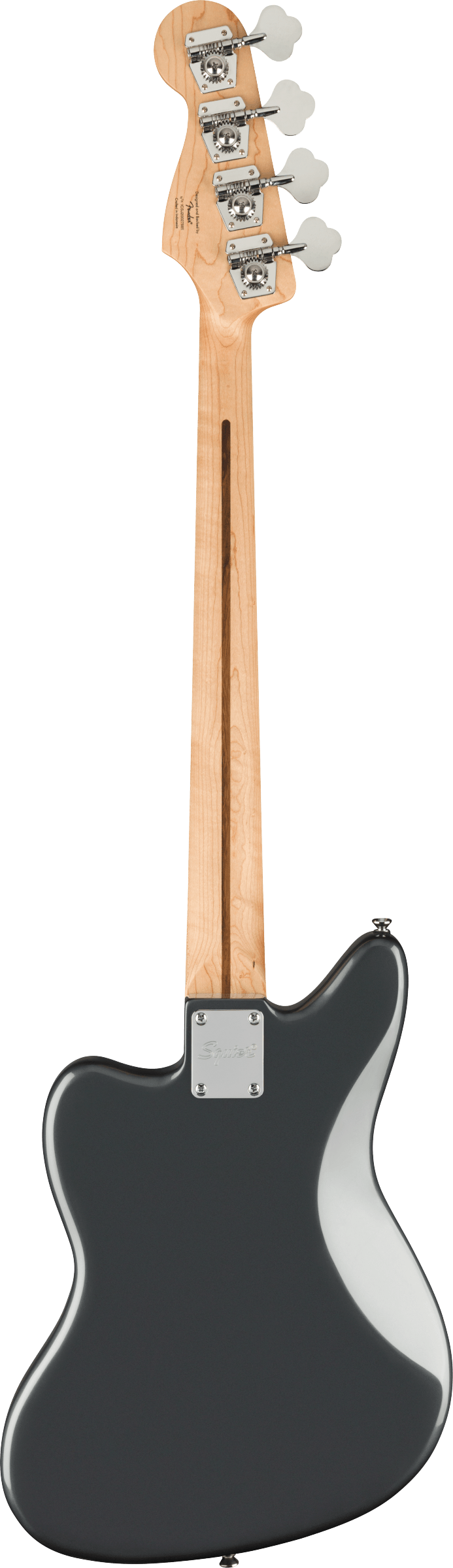 Fender SQUIER AFFINITY SERIES JAGUAR BASS H Electric Bass Guitar (Charcoal Frost Metallic)