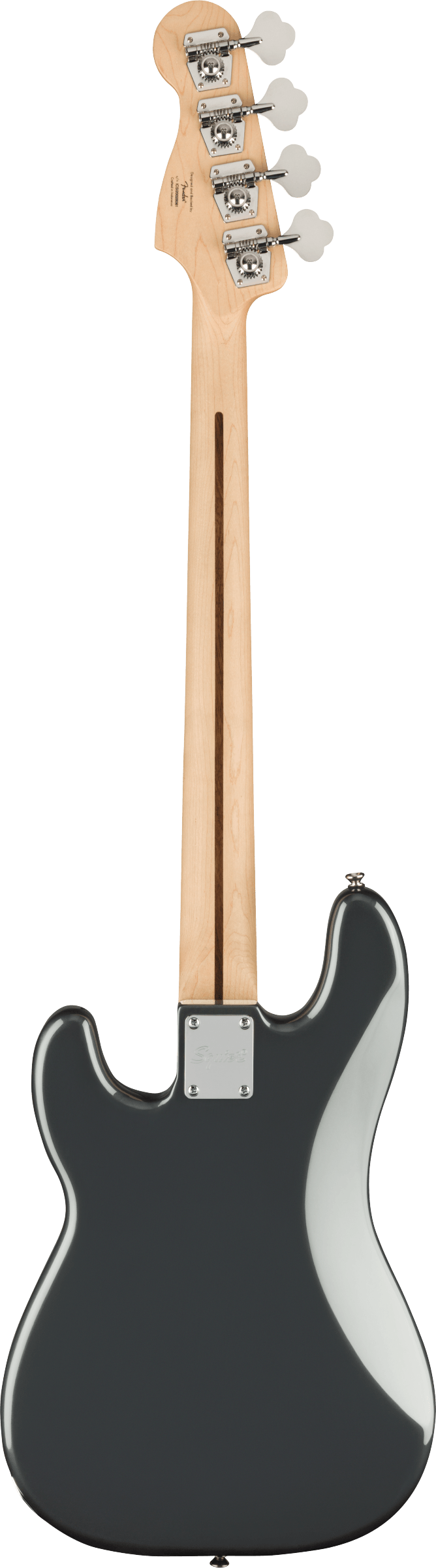 Fender SQUIER AFFINITY SERIES PRECISION BASS PJ Electric Bass Guitar (Charcoal Frost Metallic)