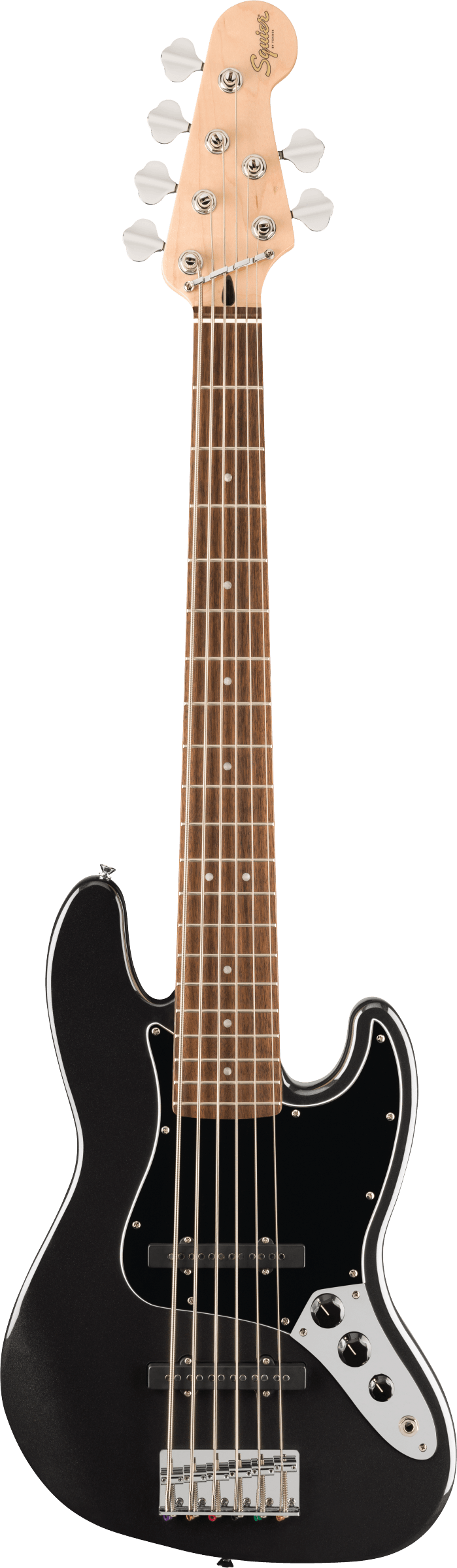 Fender SQUIER AFFINITY SERIES JAZZ BASS VI 6 String Electric Bass Guitar (Black Metallic)