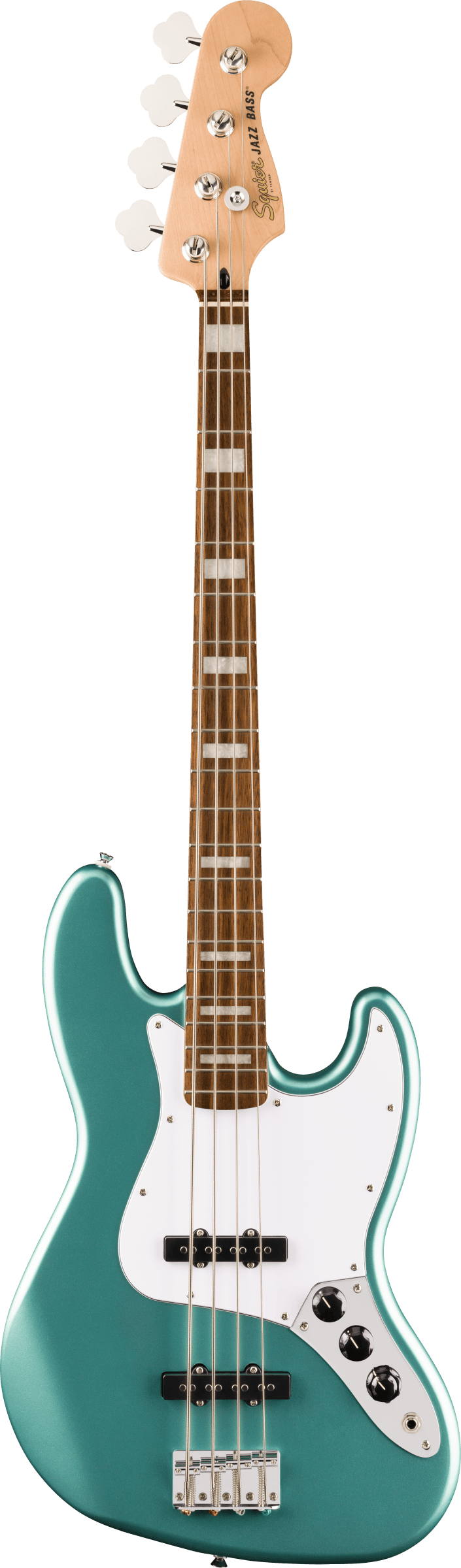 Fender SQUIER AFFINITY SERIES ACTIVE JAZZ BASS Electric Bass Guitar (Mystic Sea Foam Green)