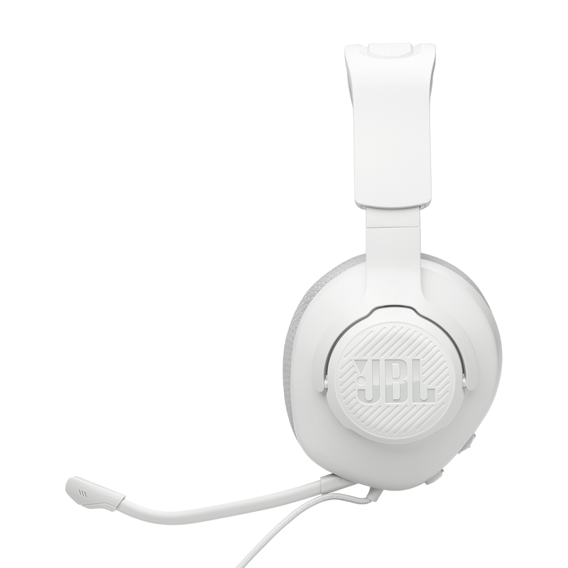JBL QUANTUM 100M2 Wired Over-Ear Gaming Headset With Mic (White)