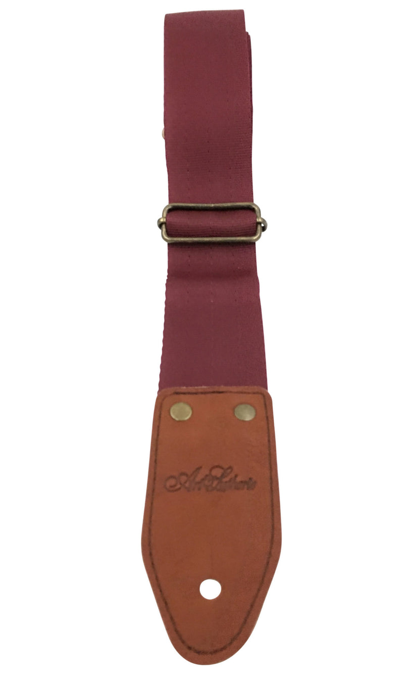 Art & Lutherie 045341 Guitar Strap (Bronco Red)