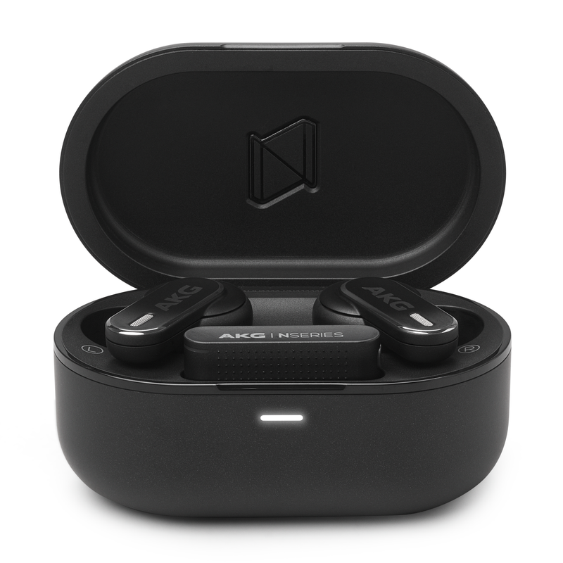 AKG AKGN5HYBRIDBLKAM True Wireless Noise Canceling Earbuds (Black)