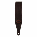 Seagull 051342 Butter Leather Guitar Strap (Dark Brown)