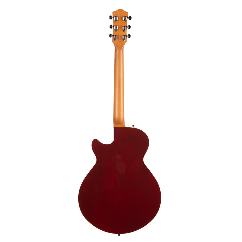 Godin Guitars MONTREAL PREMIERE PRO Guitare électrique semi-creuse (rouge aztek)