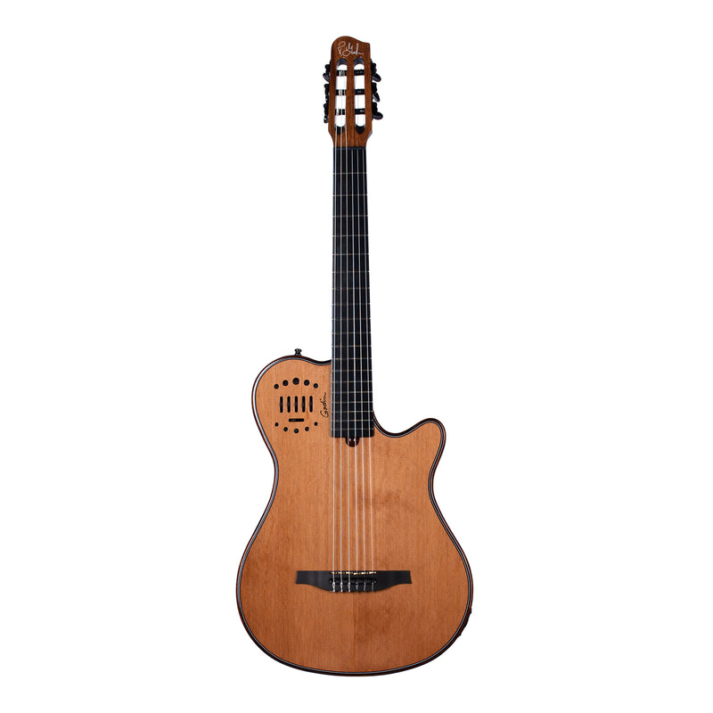 Godin Guitars MULTIAC GRAND CONCERT MAH DELUXE Electric Guitar (Deluxe Natural)