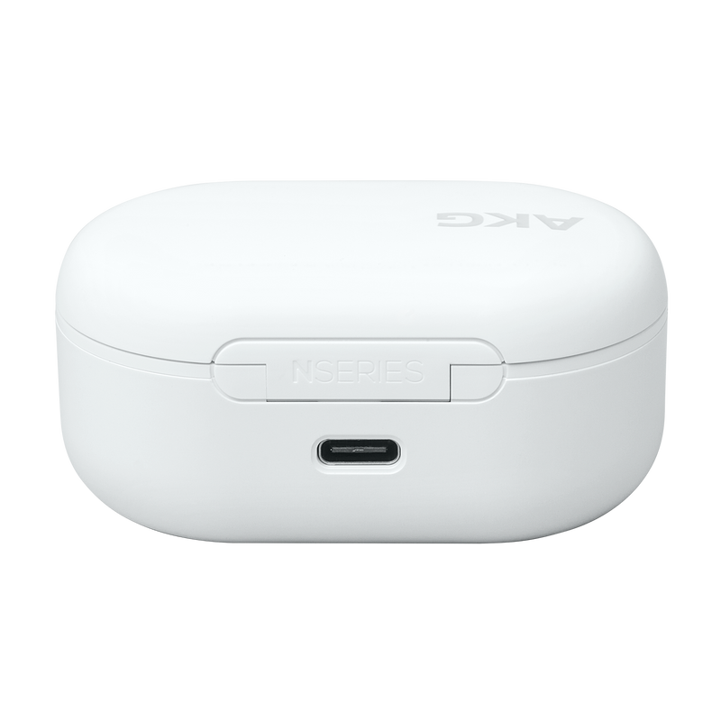 AKG AKGN5HYBRIDWHTAM True Wireless Noise Canceling Earbuds (White)