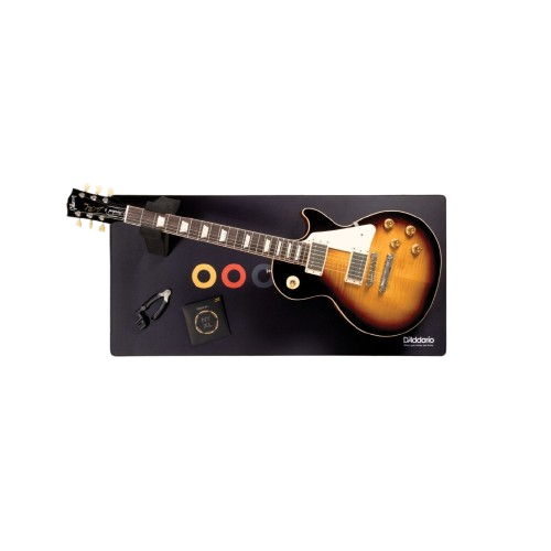 D'Addario HGG230100 Premium String Change Mat (Black)