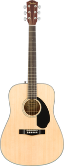 Fender CD-60S DREADNOUGHT PACK V2 Acoustic Guitar Pack (Natural)