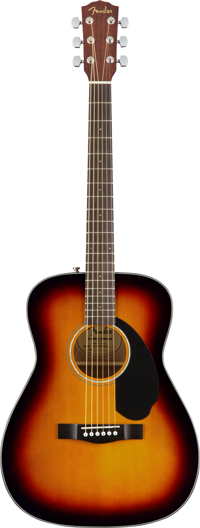 Fender CC-60S CONCERT Acoustic Guitar (3-Color Sunburst)