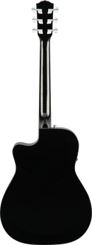 Fender CC-60SCE CONCERT Acoustic Electric Guitar (Black)