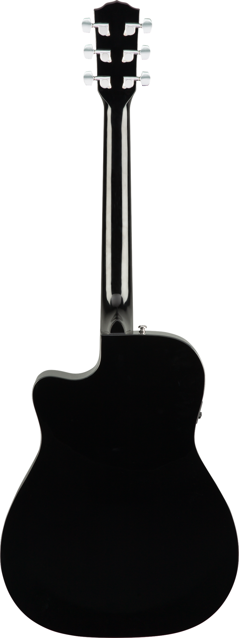 Fender CC-60SCE CONCERT Acoustic Electric Guitar (Black)