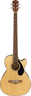 Fender CB-60SCE Acoustic Bass Guitar (Natural)