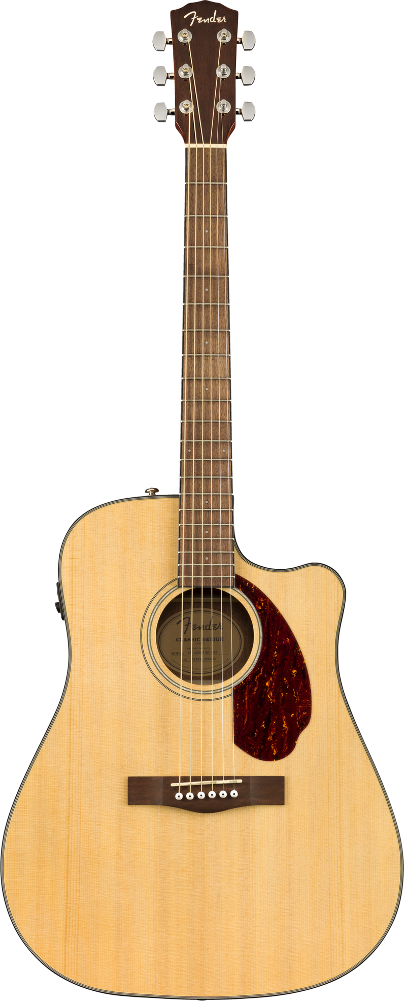 Fender CD-140SCE Acoustic Electric Guitar (Natural)