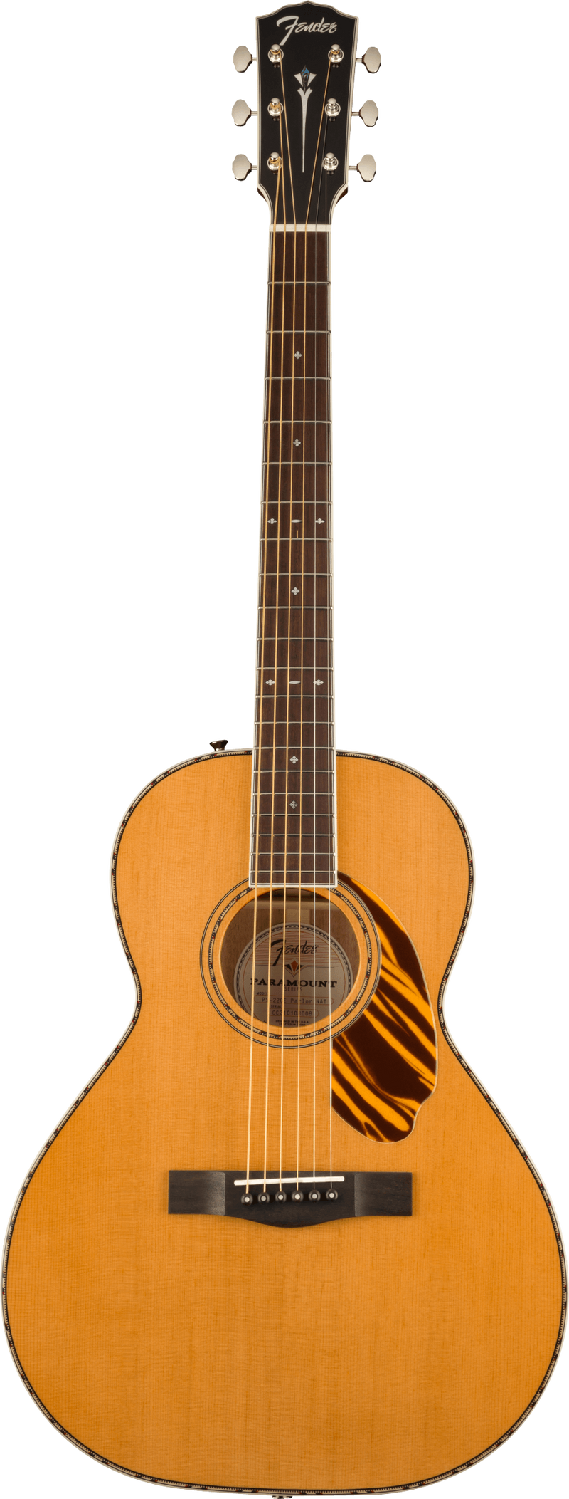 Fender PS-220E PARLOR Acoustic Guitar (Natural)