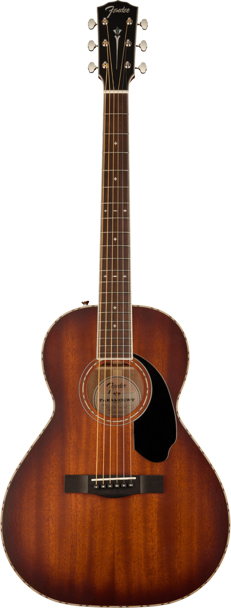 Fender PS-220E PARLOR Acoustic Guitar (Aged Cognac Burst)