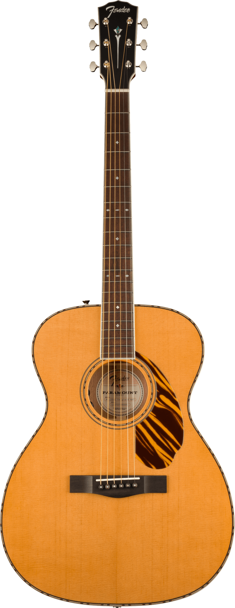 Fender PO-220E ORCHESTRA Acoustic Guitar (Natural)