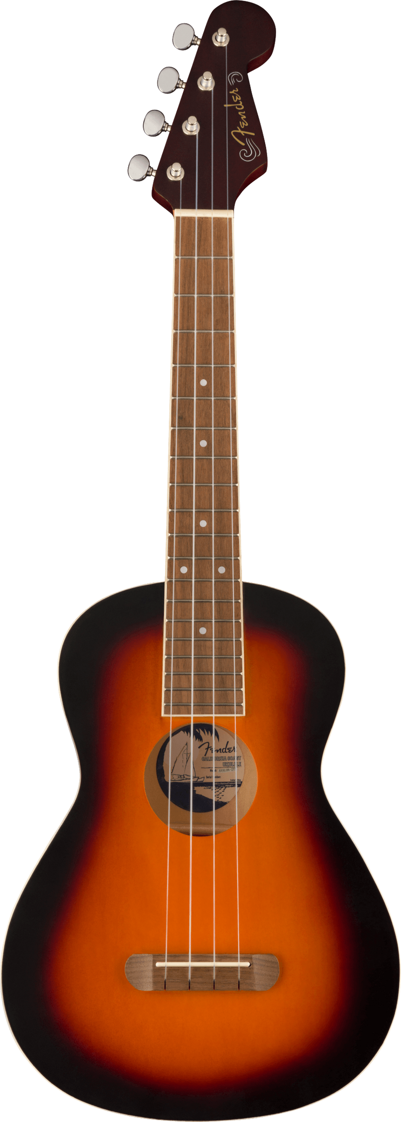 Fender AVALON Tenor Ukulele (2-Color Sunburst)