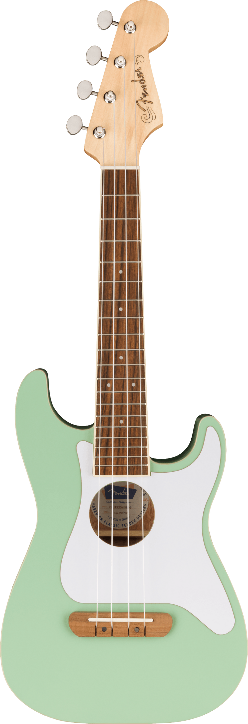 Fender FULLERTON STRAT UKE Electric Ukulele (Surf Green)