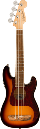 Fender FULLERTON PRECISION BASE UKE Electric Bass Ukulele (3-Color Sunburst)
