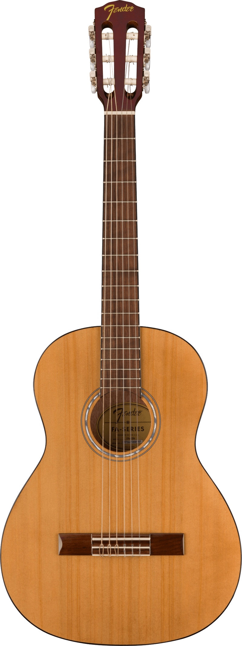 Fender FA-15N 3/4 NYLON 3/4 Size Acoustic Guitar (Natural)