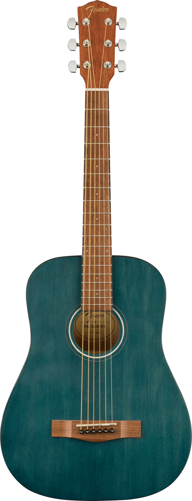 Fender FA-15 3/4 STEEL 3/4 Size Acoustic Guitar (Blue)