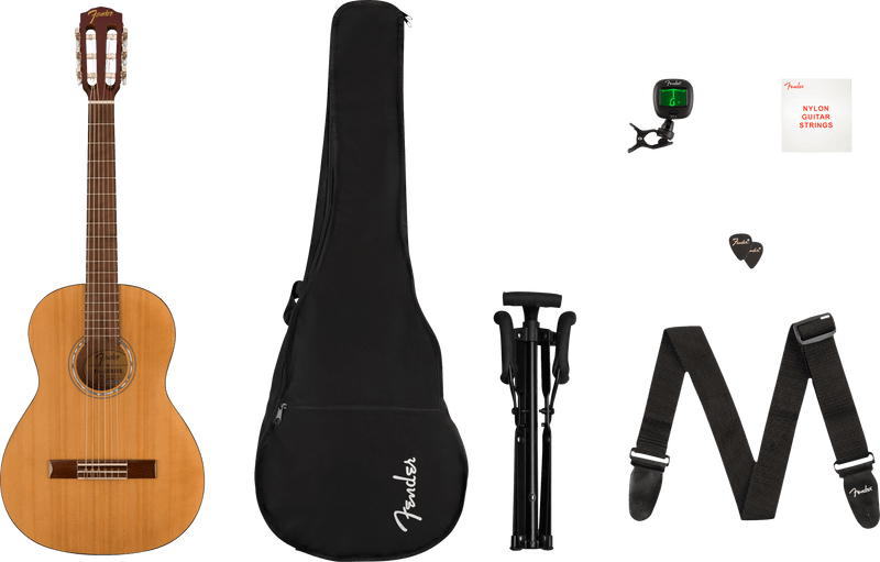 Fender Acoustic Guitar Starter Pack (Natural)