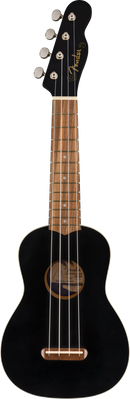 Fender VENICE Soprano Ukulele (Black)