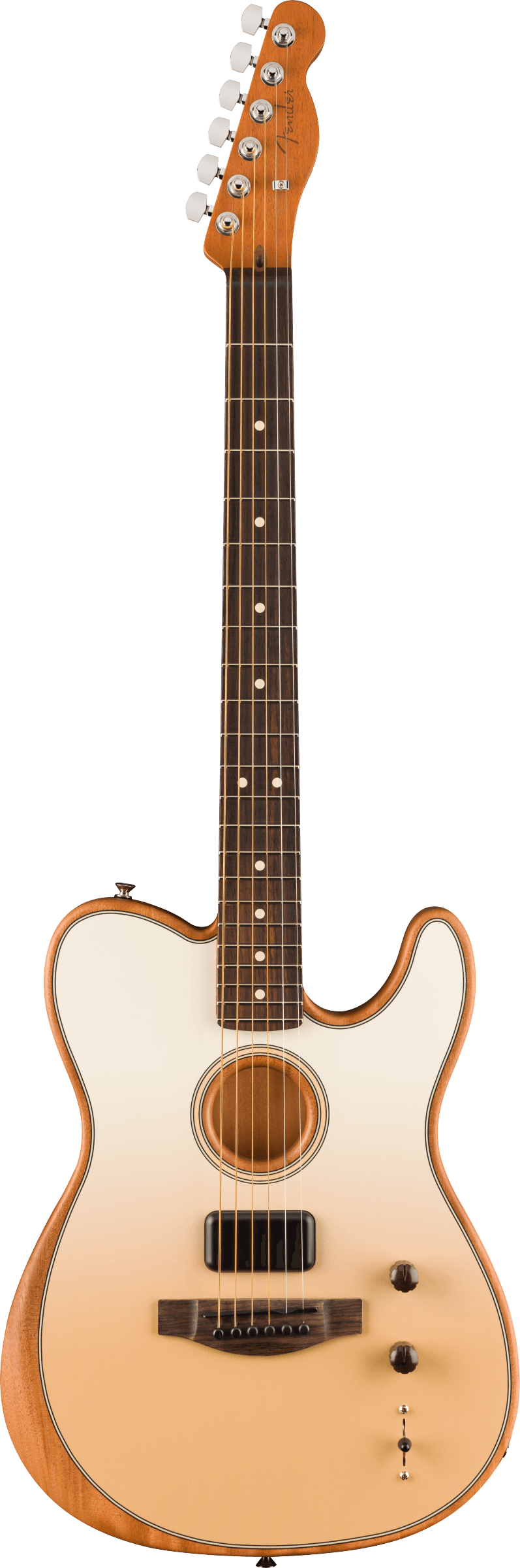 Fender FINNEAS ACOUSTASONIC PLAYER TELECASTER Acoustic Electric Guitar (Cappuccino Fade)