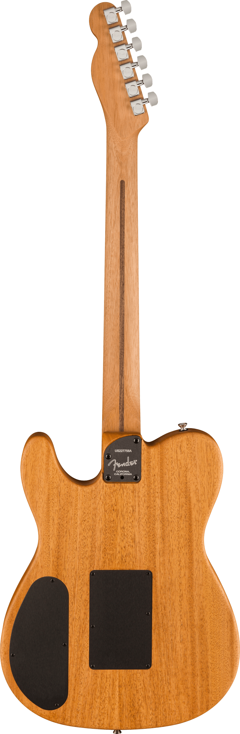 Fender AMERICAN ACOUSTASONIC TELECASTER ALL MAHOGANY Acoustic Electric Guitar (Natural)